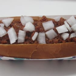 Frenchy's Ice Cream & Grille - Michigan Hot Dog with Onions