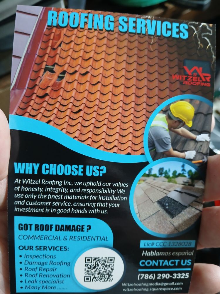 Slide of Witzel Roofing