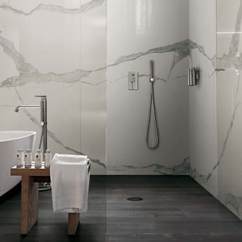 Style Kitchen & Bath - large size porcelain tiles - Cabinetry Near Me - Commack, New York