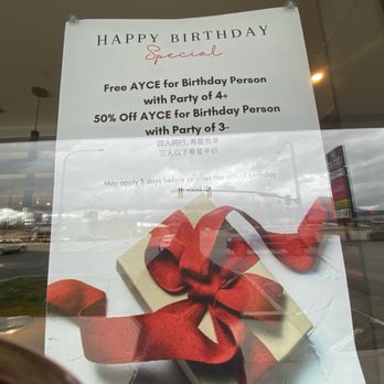 Happy Lamb Hot Pot - Intriguing, Happy birthday special - Chinese Near Me - Murray, Utah