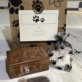 Forever Above - Our fur baby's return home package - Pet Cremation Services Near Me - Westfield, Indiana