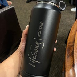 Delta Awards - Custom engraved tumblers for our church worship team! Absolutely beautiful!!!