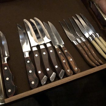 J Gilbert's - Select your steak knife of choice - Bars Near Me - Omaha, Nebraska J Gilbert's - Select your steak knife of choice - Bars Near Me - Omaha, Nebraska