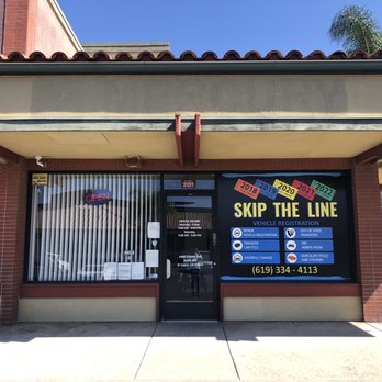 Skip The Line - Registration Services Near Me - El Cajon, California