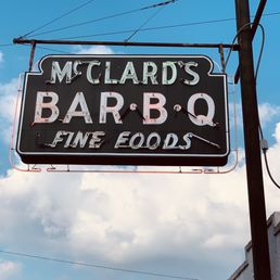 Exterior outside entrance of McClard's Bar-B-Q - Hot Springs, Arkansas Exterior outside entrance of McClard's Bar-B-Q - Hot Springs, Arkansas