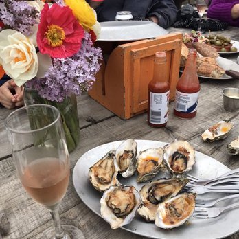 Hog Island Oyster - Bbq oysters - Seafood Near Me - Marshall, California