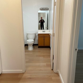 All Star Plumbing - New sink and Cabnet new comfortable Height toilet - Plumbing Near Me
