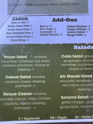 Menu photo 1 O'Brien's Pub San Diego, CA Menu photo 1 O'Brien's Pub San Diego, CA