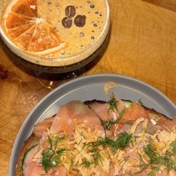Renegade By Devout Coffee - Lox toast and old fashioned shakerato - Coffee & Tea Near Me - Fremont, California Renegade By Devout Coffee - Lox toast and old fashioned shakerato - Coffee & Tea Near Me - Fremont, California