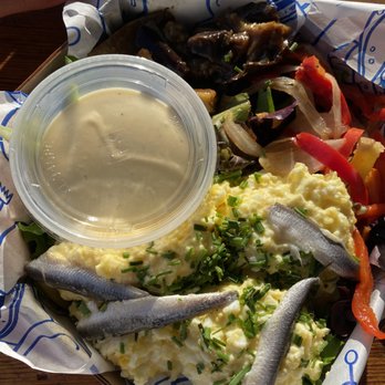 Grégoire - Egg Salad with Anchovies - French Near Me - Berkeley, California