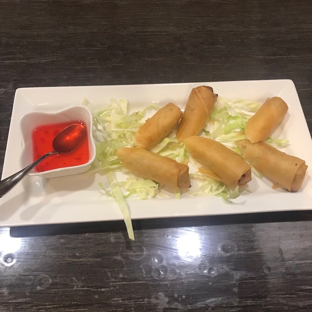 KC Thai - 3 Crispy Egg Rolls - Thai Near Me - Overland Park, Kansas KC Thai - 3 Crispy Egg Rolls - Thai Near Me - Overland Park, Kansas
