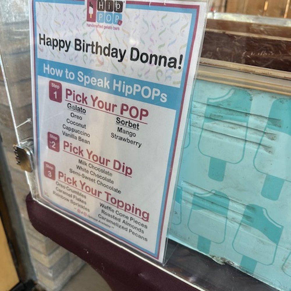Menu for our birthday event! Menu for our birthday event!