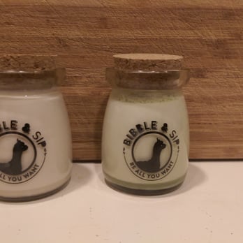 Bibble & Sip - Earl Grey and Matcha Panna Cotta - Coffee & Tea Near Me - New York, New York Bibble & Sip - Earl Grey and Matcha Panna Cotta - Coffee & Tea Near Me - New York, New York