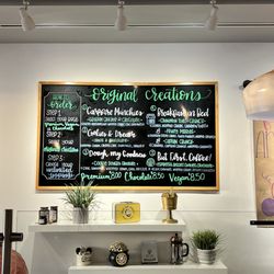 Rolling Monkey - One of the menus with fun creations to choose from