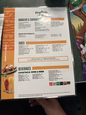 Menu photo 4 Metro Diner Madison, AL