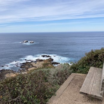 Garrapata State Park - Bench at the peak of Soberanes Point - Hiking Near Me Garrapata State Park - Bench at the peak of Soberanes Point - Hiking Near Me