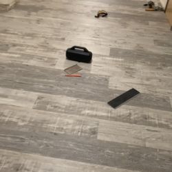Baron's Construction Services - new LVP flooring