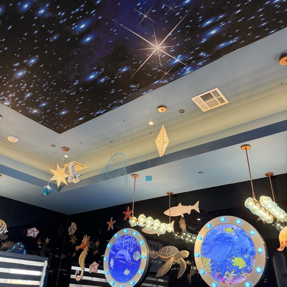 Ocean Buffet - The ambiance of under water of a starry night sky - Chinese Near Me - Crowley, Texas Ocean Buffet - The ambiance of under water of a starry night sky - Chinese Near Me - Crowley, Texas