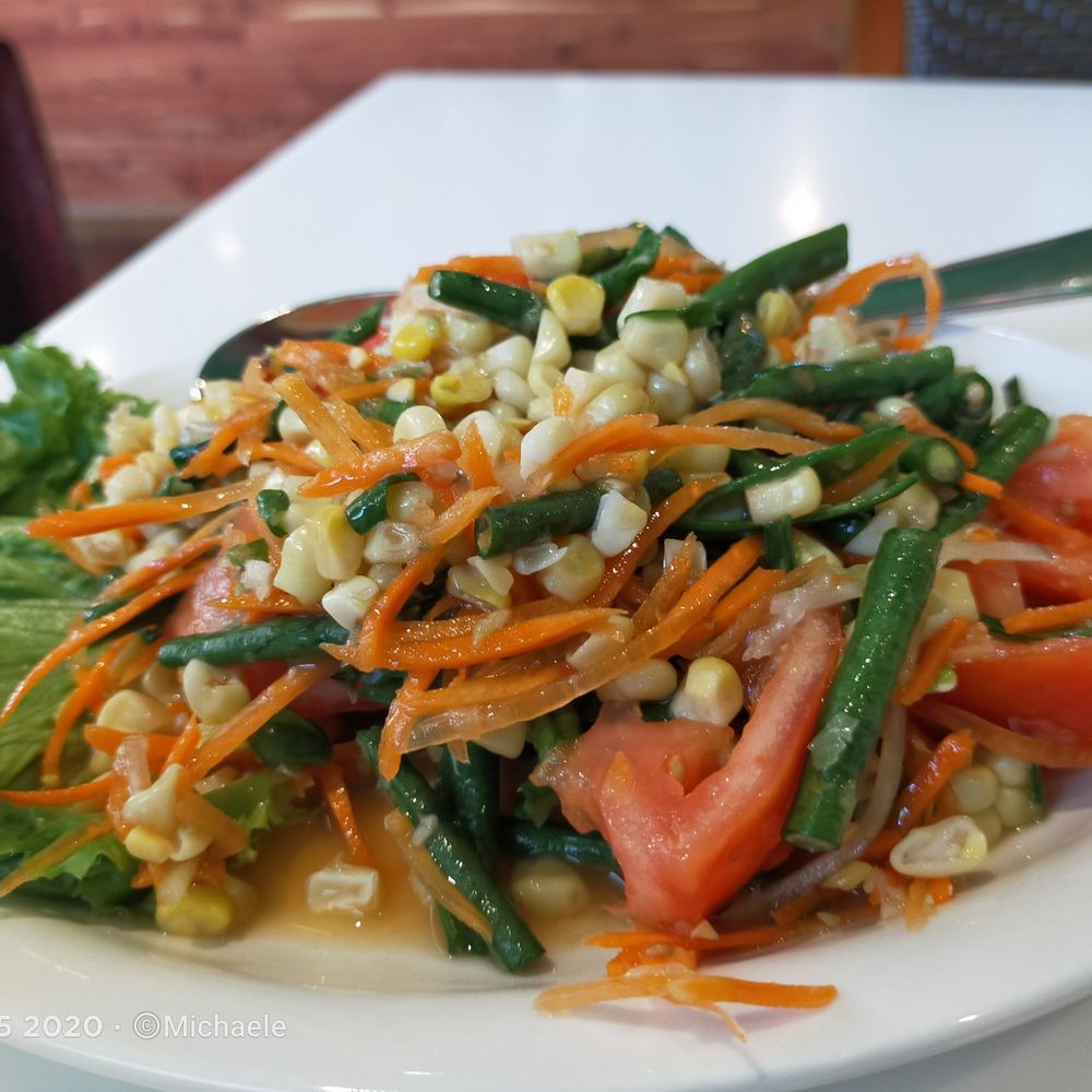 Red Elephant - Fresh Corn Salad - Thai Near Me - Honolulu, Hawaii Red Elephant - Fresh Corn Salad - Thai Near Me - Honolulu, Hawaii
