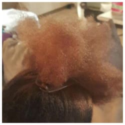 Salon Seven - This is the color my hair come out to be. Orange not brown