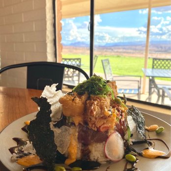 Sunset 89 - Chef's special: sushi tower - Asian Fusion Near Me - Page, Arizona Sunset 89 - Chef's special: sushi tower - Asian Fusion Near Me - Page, Arizona