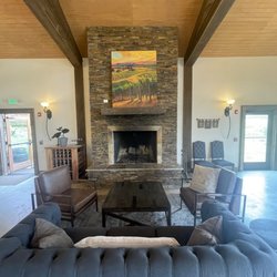Soléna Estate - Inside fireplace