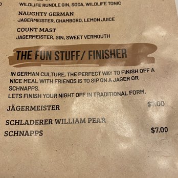 Das Schnitzelhaus - Fun drinks - German Near Me - Canmore, Alberta