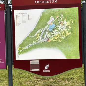 Cylburn Arboretum Association - Map of the property - Botanical Gardens Near Me - Baltimore, Maryland