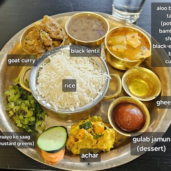 The Gurkha Kitchen - Thakali Thali Goat - Indian Near Me - San Ramon, California The Gurkha Kitchen - Thakali Thali Goat - Indian Near Me - San Ramon, California