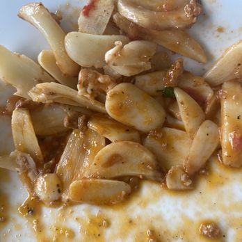 Grassa - This is the amount of raw ...yes raw garlic in my pasta. - Italian Near Me - Lake Oswego, Oregon