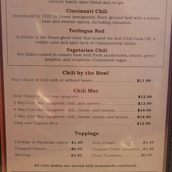 Hard Times Cafe - Menu - American Near Me - Springfield, Virginia