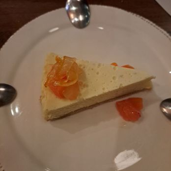 Marina - Blue cheesecake with mango and citrus - Italian Near Me - Pasadena, California Marina - Blue cheesecake with mango and citrus - Italian Near Me - Pasadena, California