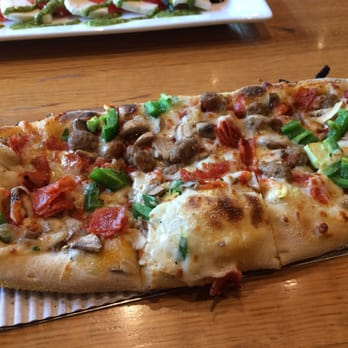 Crushed Red - Pepperoni, sausage, mushroom w/jalapeño added - New American Near Me - Kirkwood, Missouri