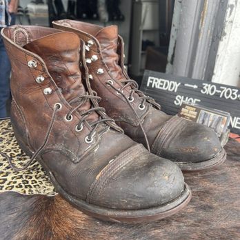 Freddy's Shoe Shine - Before photo of my Red Wing Boots - Shoe Shine Near Me - Hawthorne, California Freddy's Shoe Shine - Before photo of my Red Wing Boots - Shoe Shine Near Me - Hawthorne, California
