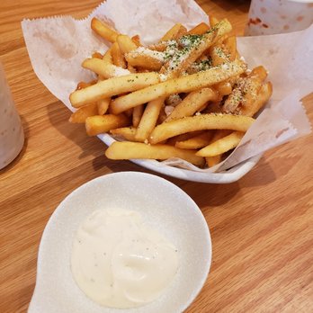 Daifuku Ramen - Parmesan Truffle Fries || IG: @misspiggyeats - Ramen Near Me - Chicago, Illinois