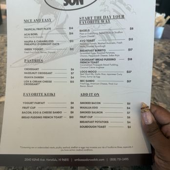 Favorite Son - Hawaiian Near Me - Urban Honolulu, Hawaii