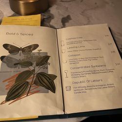 Humboldt Bar - Menu