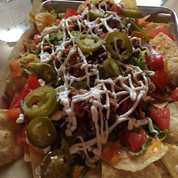 Hendricks BBQ - Pork Nachos appetizer but more than enough as a meal. - Barbeque Near Me - St Charles, Missouri Hendricks BBQ - Pork Nachos appetizer but more than enough as a meal. - Barbeque Near Me - St Charles, Missouri