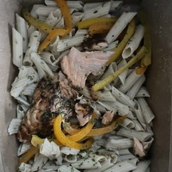 LuLu’s Artisanal Cafe - What I received today - Vegan Rasta pasta