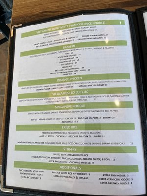 Menu photo 6 Mint Asian Kitchen Mequon, WI