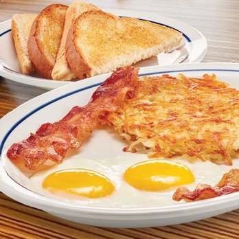 IHOP - a plate of eggs, bacon and toast - Breakfast & Brunch Near Me - Baltimore, Maryland IHOP - a plate of eggs, bacon and toast - Breakfast & Brunch Near Me - Baltimore, Maryland