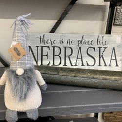 Uptown Down Home - Locally made signs. And gnomes!