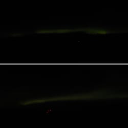 Alaskan Culture Tours - The Aurora we saw last night!