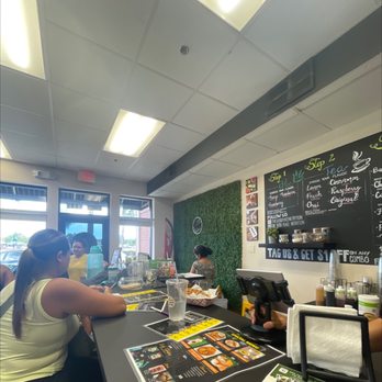 The Good Place Nutrition - customers at the counter - Coffee & Tea Near Me - Jacksonville, Florida The Good Place Nutrition - customers at the counter - Coffee & Tea Near Me - Jacksonville, Florida