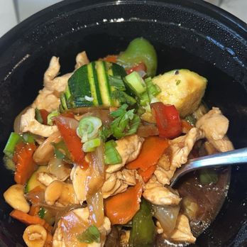 Thai Chiang Mai - Cashew nut Chicken with rice - Thai Near Me - Pleasanton, California
