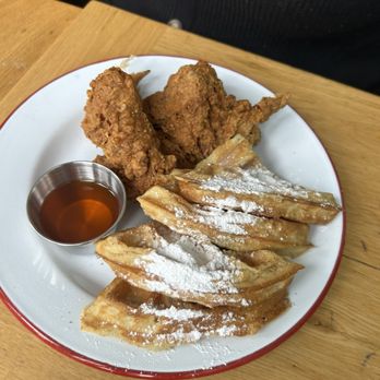 Sweet Chick - Chicken BBQ Chicken & Waffles (BONE IN) - Southern Near Me - Long Island City, New York
