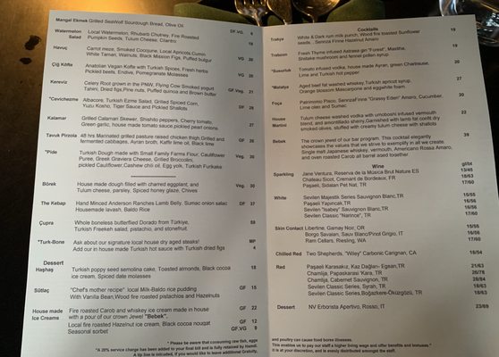 Menu photo 1 Hamdi Seattle, WA