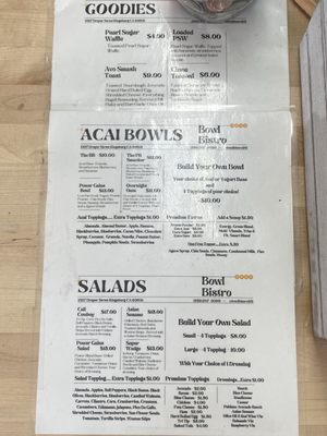 Menu photo 1 Bowl Bistro 99 Kingsburg, CA Menu photo 1 Bowl Bistro 99 Kingsburg, CA