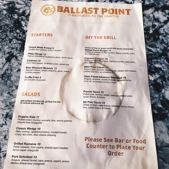 Ballast Point Brewing Long Beach - Food menu - Breweries Near Me - Long Beach, California Ballast Point Brewing Long Beach - Food menu - Breweries Near Me - Long Beach, California