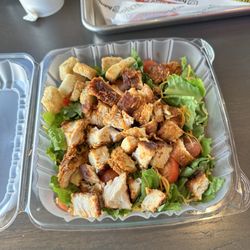 Hangry Joe's Cullman Hot Chicken & Wings - Mild chicken tenders salad